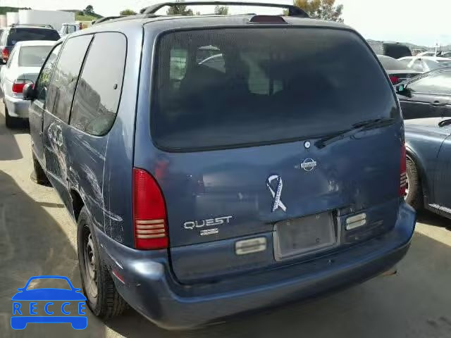 1998 NISSAN QUEST XE/G 4N2ZN111XWD804939 Bild 2