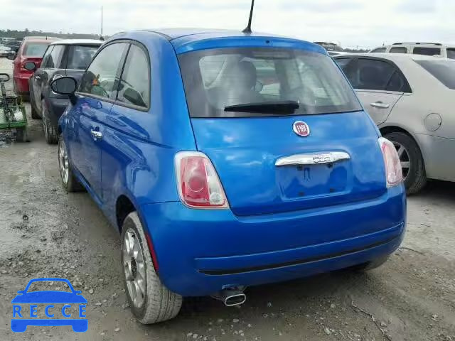 2015 FIAT 500 POP 3C3CFFAR0FT624585 image 2