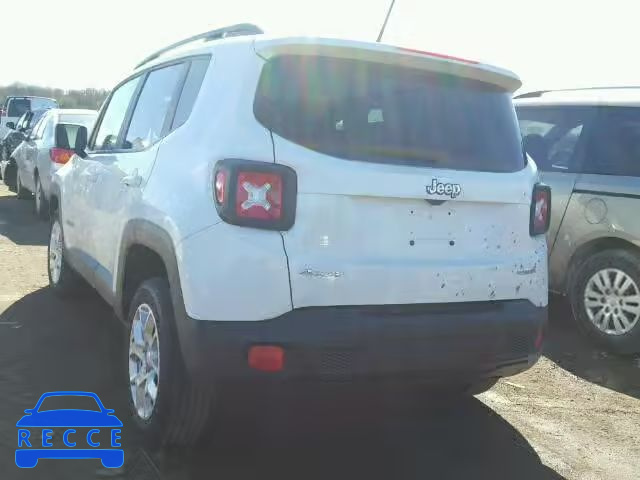 2017 JEEP RENEGADE L ZACCJBBB7HPE86977 image 2