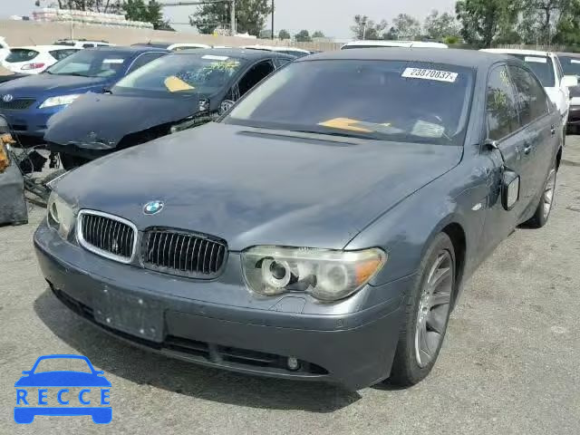 2005 BMW 745LI WBAGN63535DS56964 image 1
