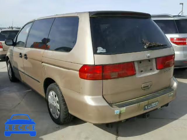 2001 HONDA ODYSSEY LX 2HKRL18541H529573 image 2