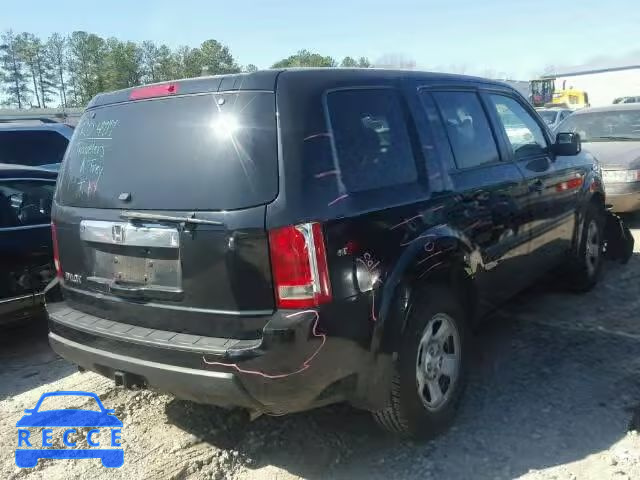 2010 HONDA PILOT LX 5FNYF3H26AB014934 image 3