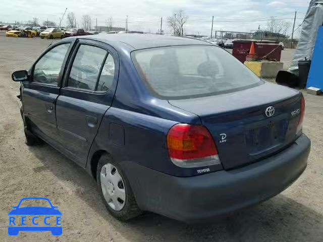 2005 TOYOTA ECHO JTDBT123550393448 image 2