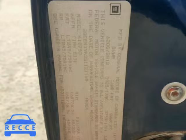 1995 CHEVROLET K1500 2GCEK19K3S1121168 image 9