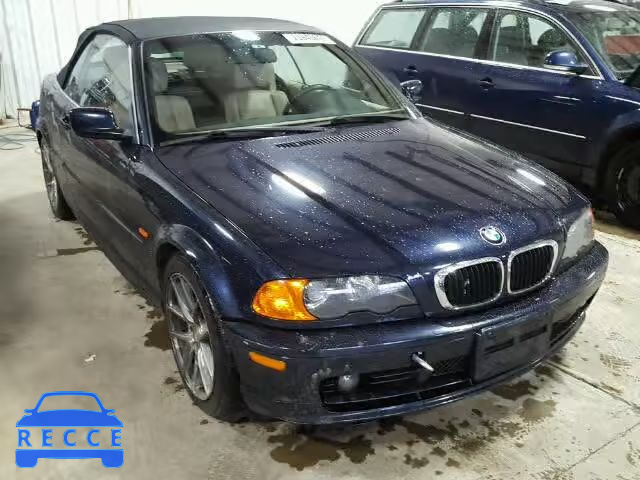 2001 BMW 325CI WBABS334X1JY57387 Bild 0