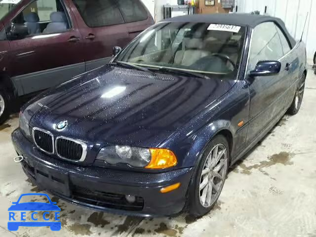 2001 BMW 325CI WBABS334X1JY57387 Bild 1