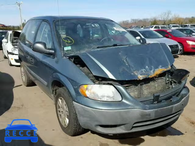 2007 DODGE CARAVAN SE 1D4GP25B77B236050 зображення 0