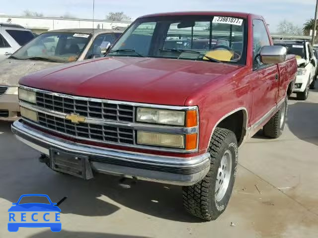 1991 CHEVROLET K1500 1GCDK14K0MZ107497 зображення 1