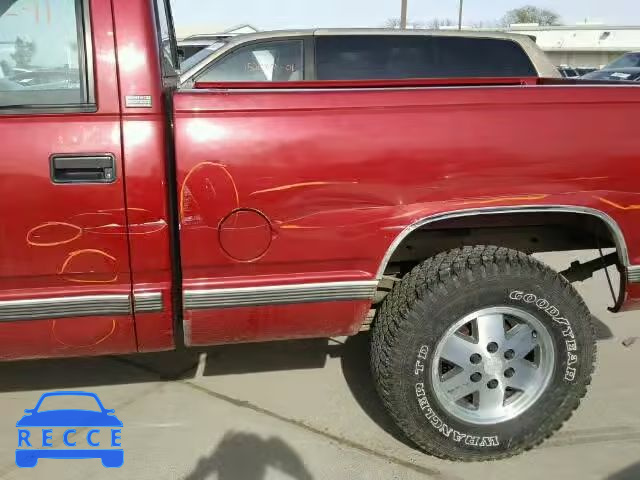 1991 CHEVROLET K1500 1GCDK14K0MZ107497 image 8