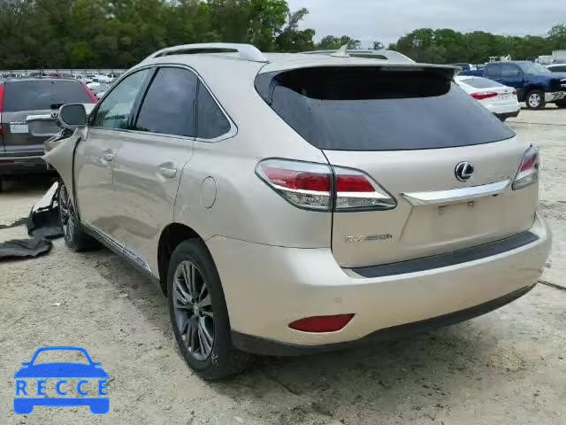 2013 LEXUS RX 450H JTJBC1BA6D2058424 image 2