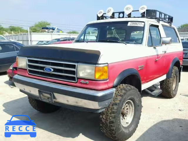 1991 FORD BRONCO 1FMEU15H4MLA52214 Bild 1