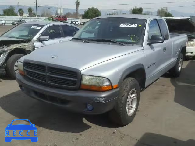 2002 DODGE DAKOTA/SXT 1B7GL12X92S625610 зображення 1