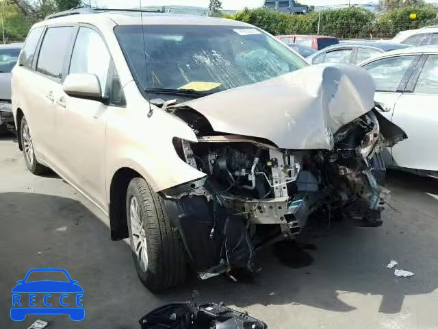 2014 TOYOTA SIENNA XLE 5TDYK3DC7ES488239 image 0