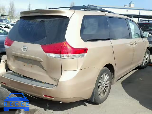 2014 TOYOTA SIENNA XLE 5TDYK3DC7ES488239 image 3
