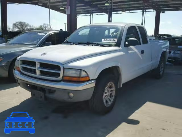 2004 DODGE DAKOTA SLT 1D7GL42K24S695402 image 1