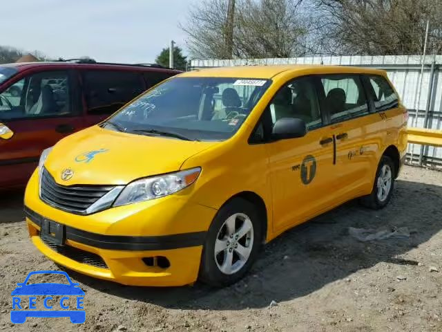 2011 TOYOTA SIENNA 5TDZK3DCXBS121531 image 1