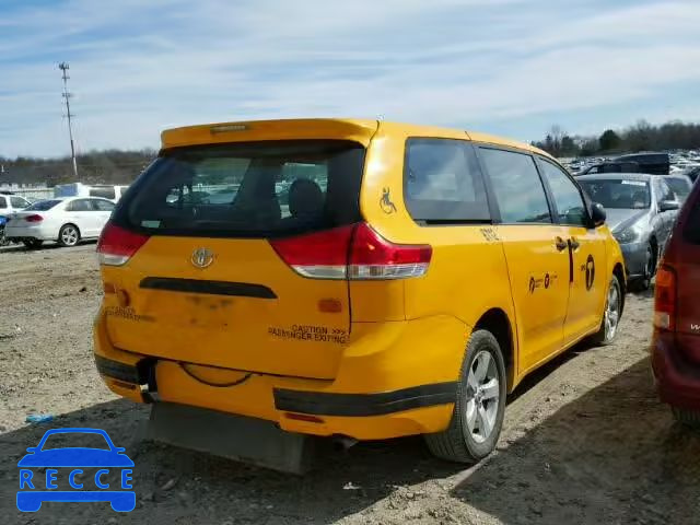 2011 TOYOTA SIENNA 5TDZK3DCXBS121531 image 3