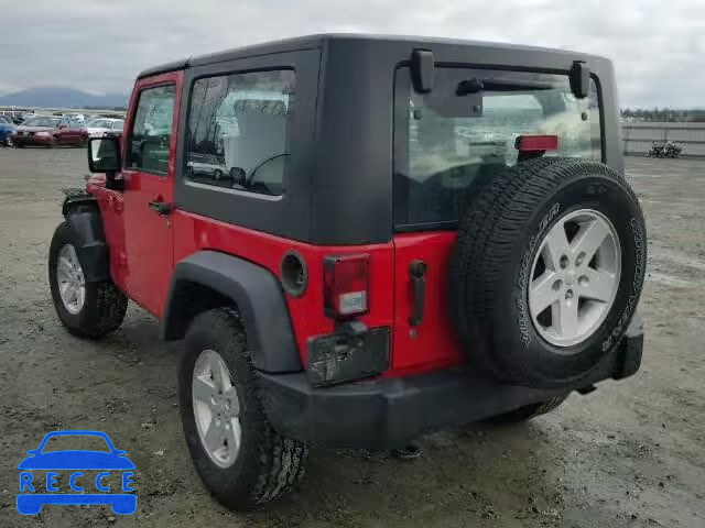 2009 JEEP WRANGLER X 1J4FA24139L719190 image 2