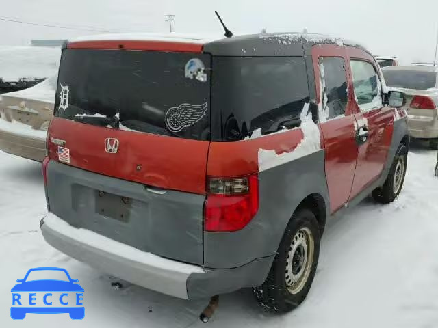 2004 HONDA ELEMENT LX 5J6YH283X4L018610 image 3