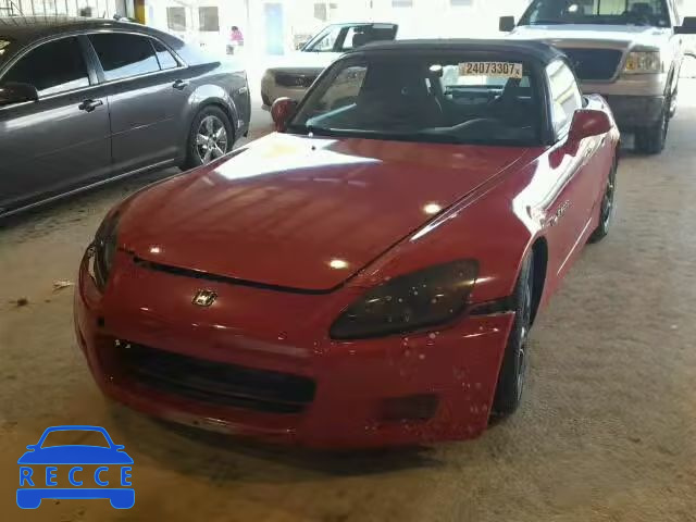 2001 HONDA S2000 JHMAP11481T000298 image 1