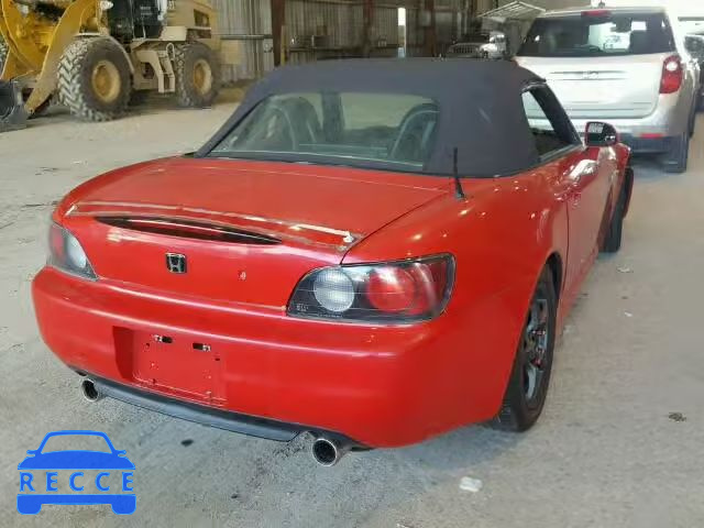2001 HONDA S2000 JHMAP11481T000298 Bild 3