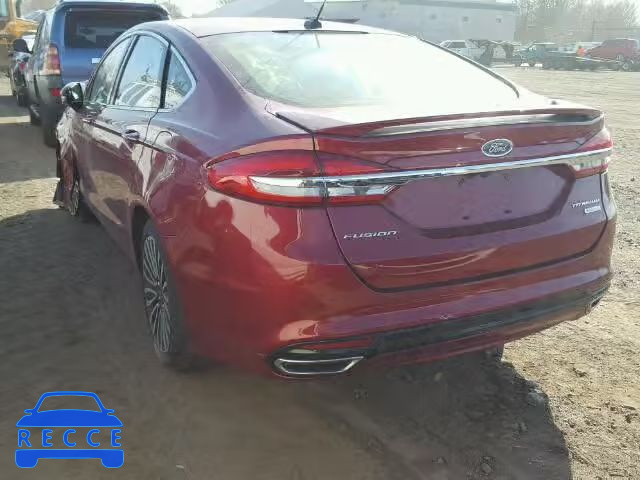 2017 FORD FUSION TIT 3FA6P0K97HR130599 image 2