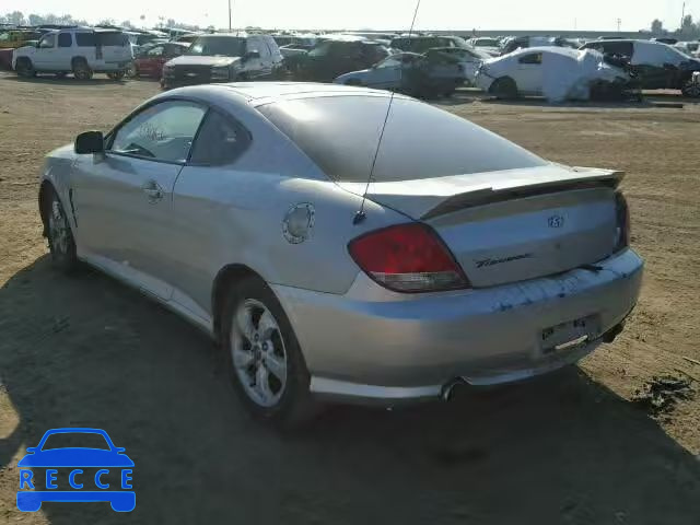 2005 HYUNDAI TIBURON KMHHM65D45U184909 image 2