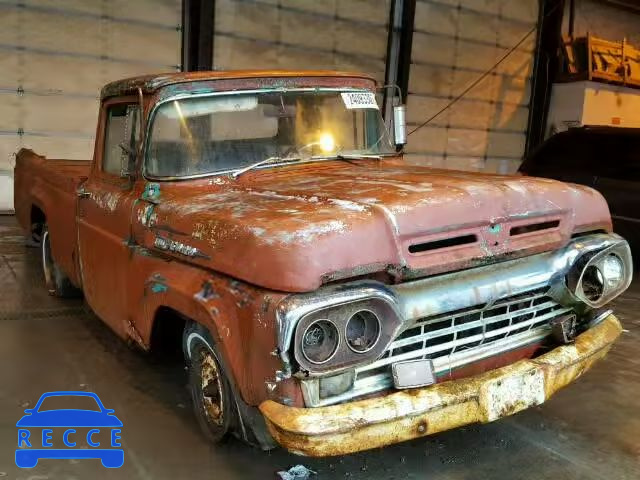 1960 FORD F100 F10C0R38214 зображення 0