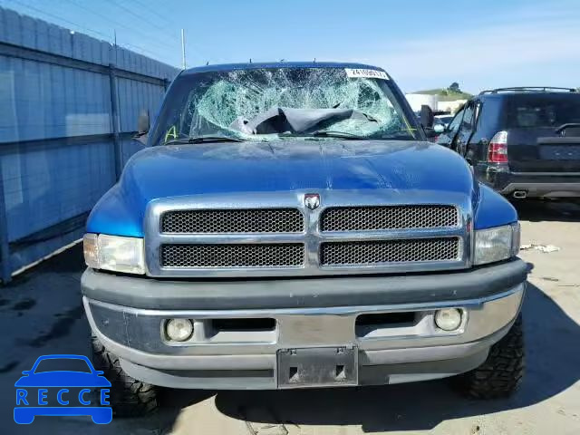 1999 DODGE RAM 2500 Q 3B7KF23Z9XG201916 зображення 8