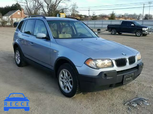 2005 BMW X3 2.5 WBXPA73445WC46272 image 0