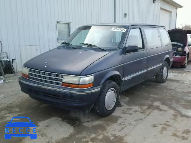 1992 PLYMOUTH VOYAGER 2P4GH2534NR755988 image 1