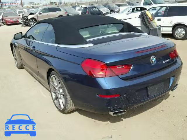 2012 BMW 650I WBALZ3C51CDL70749 image 2