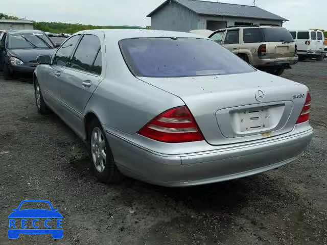 2001 MERCEDES-BENZ S430 WDBNG70JX1A173280 image 2
