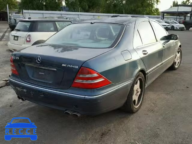 2000 MERCEDES-BENZ S430 WDBNG70J1YA093683 image 3