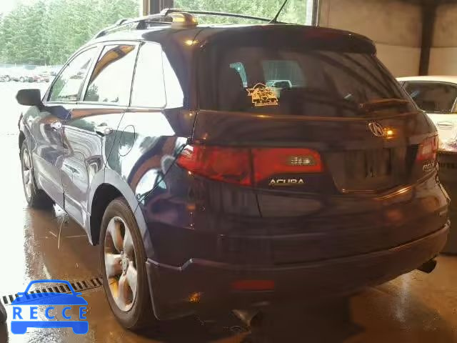 2008 ACURA RDX TECHNO 5J8TB18508A007017 зображення 2