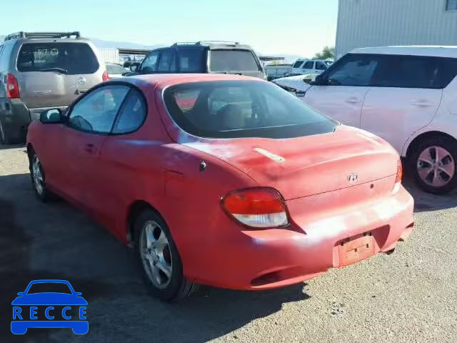 2001 HYUNDAI TIBURON KMHJG25F81U241643 image 2