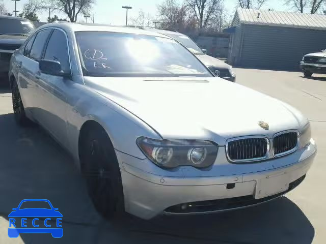 2003 BMW 745I WBAGL634X3DP62348 Bild 0