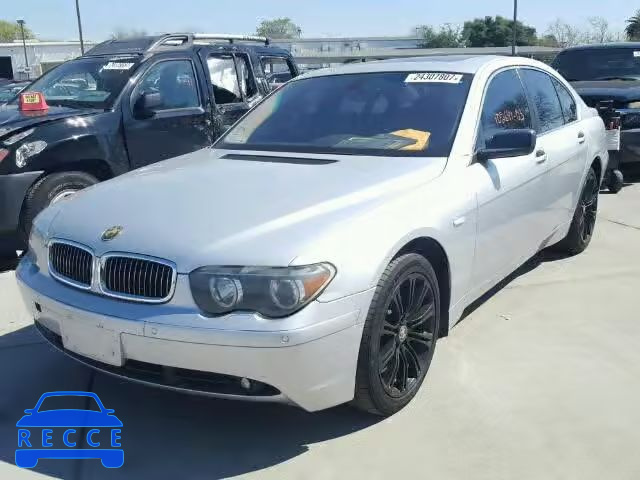 2003 BMW 745I WBAGL634X3DP62348 Bild 1