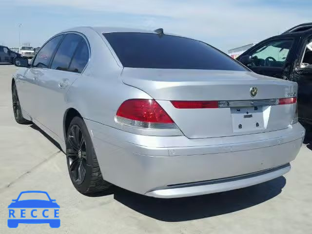 2003 BMW 745I WBAGL634X3DP62348 image 2