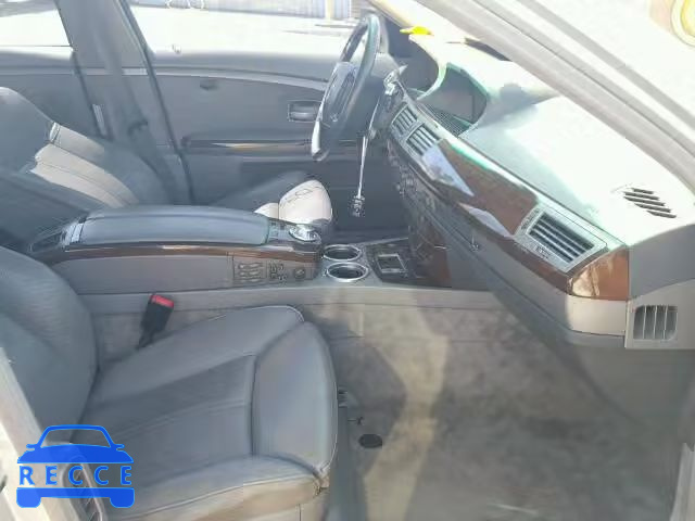 2003 BMW 745I WBAGL634X3DP62348 Bild 4