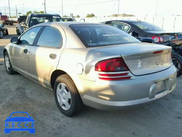 2003 DODGE STRATUS SE 1B3EL36X83N545763 image 2