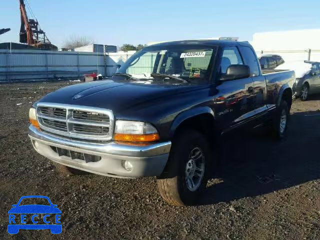 2002 DODGE DAKOTA SLT 1B7GG42X62S649773 image 1