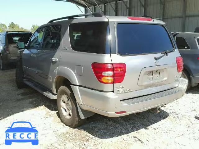 2001 TOYOTA SEQUOIA SR 5TDZT34A71S027083 зображення 2