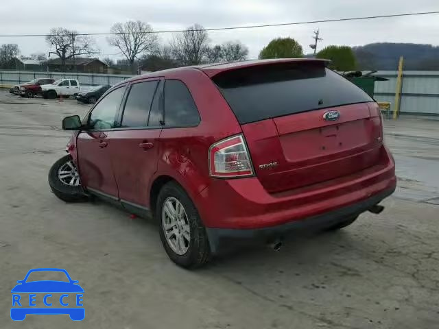 2007 FORD EDGE SEL 2FMDK38C27BA55582 зображення 2