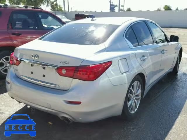 2014 INFINITI Q50 HYBRID JN1AV7AR9EM702817 зображення 3