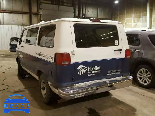 1994 DODGE RAM VAN B2 2B7HB21X0RK580804 зображення 2