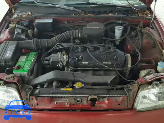 1991 HONDA CIVIC CRX JHMED8453MS016538 image 6