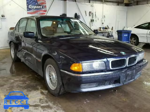 1998 BMW 740I AUTOMATIC WBAGF8324WDL57544 зображення 0