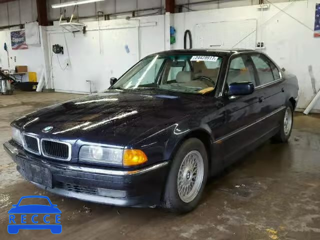1998 BMW 740I AUTOMATIC WBAGF8324WDL57544 зображення 1