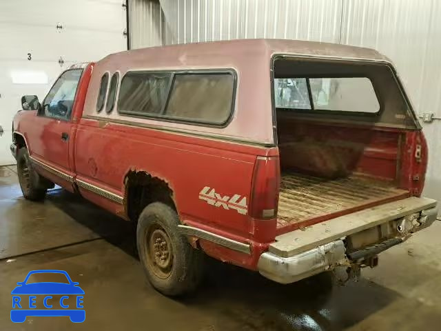 1990 CHEVROLET K1500 1GCDK14KXLE136818 image 2